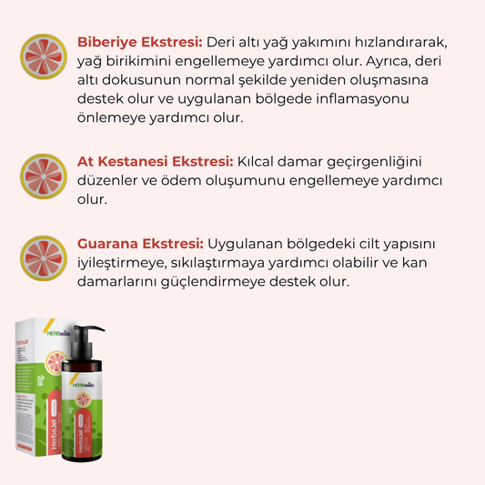 Herbajel Selülit Jeli 200 ml