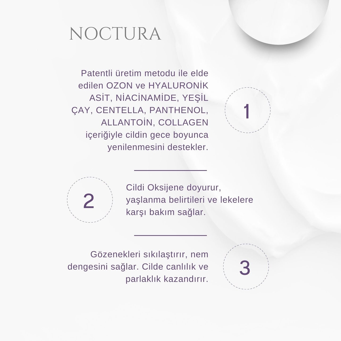 QZON Noctura Soyulan Oksijen Maskesi & Kolajen Destekli Siyah Nokta Karşıtı Gece Maskesi (100 ml)