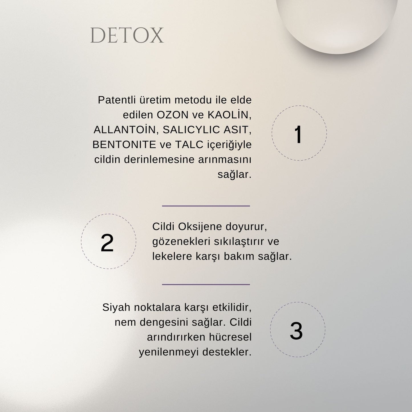 QZON Detox Arındırıcı Kil Maskesi – Siyah Nokta Karşıtı & Gözenek Sıkılaştırıcı Yüz Maskesi (75 ml)