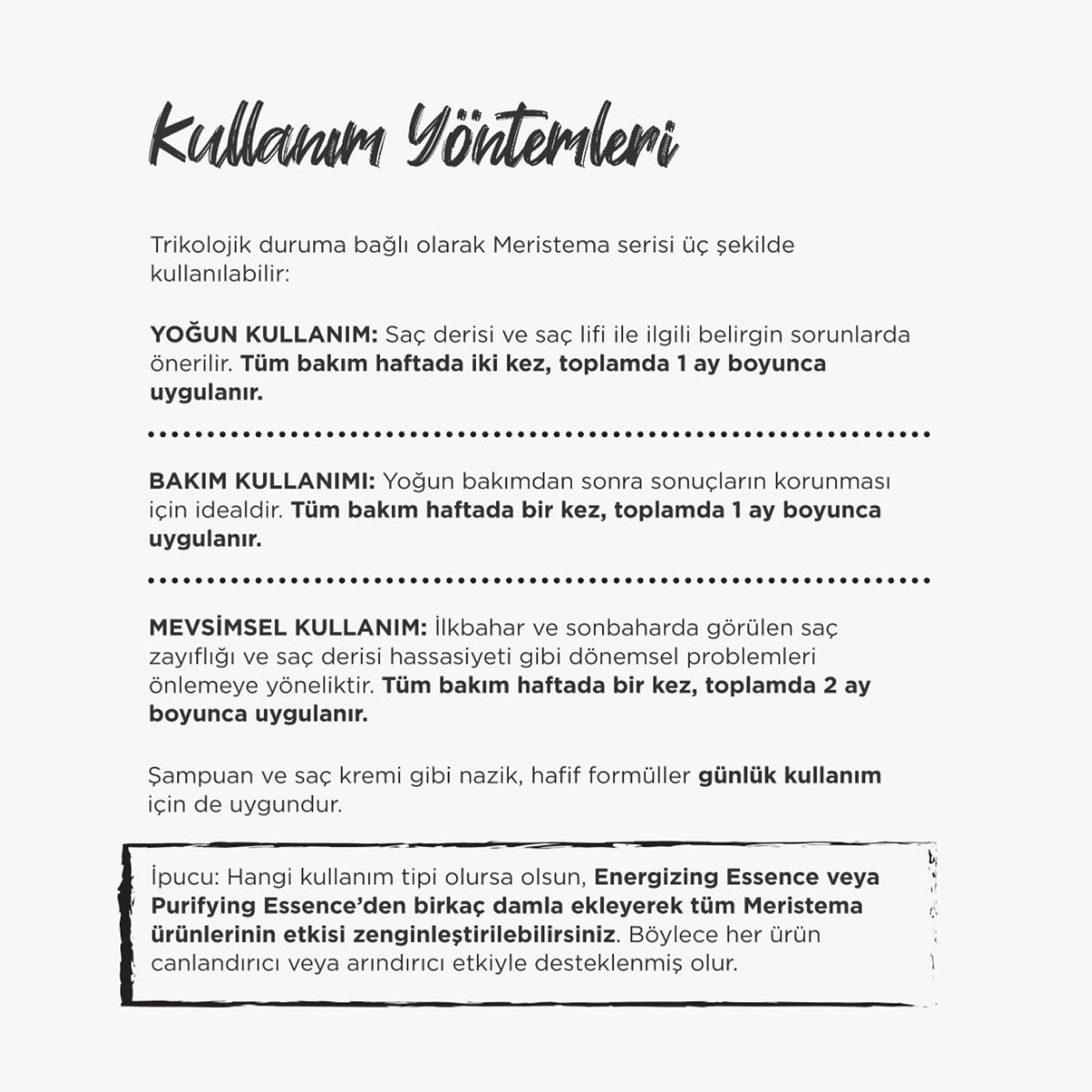 Meristema Hydra Doğal Vegan Tuzsuz Şampuan 500ml, Sebum Dengeleyici Saç Bakımı