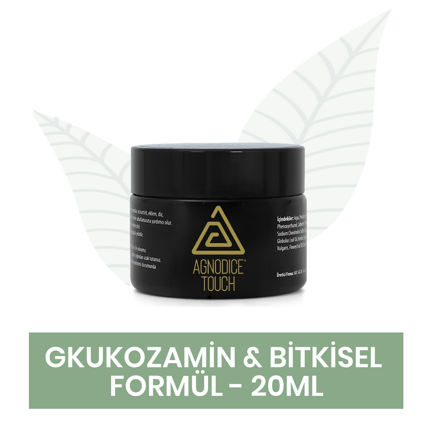 Agnodice Touch Topikal Glukozamin & MSM İçerikli Destek Kremi - 20ml