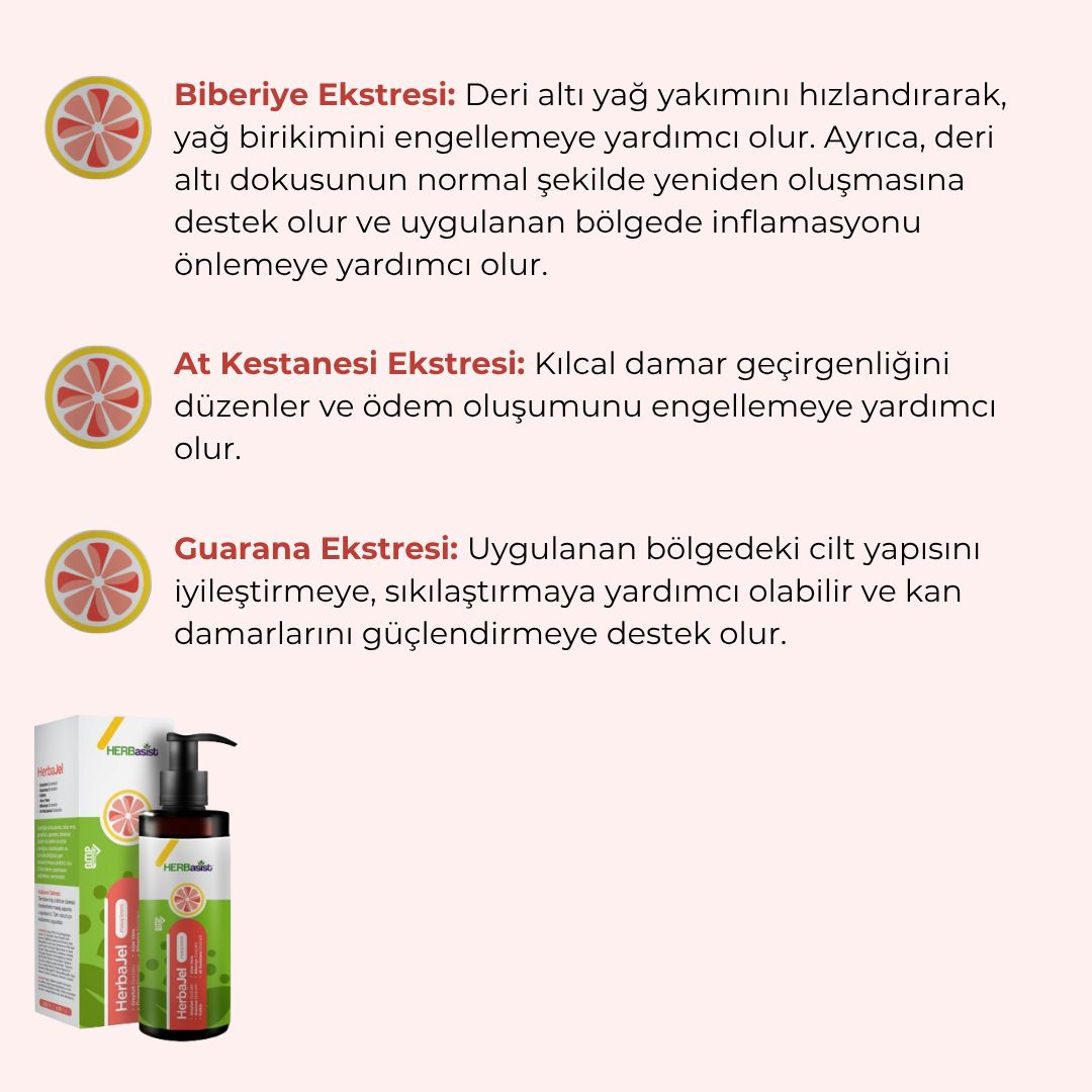 Herbajel Selülit Jeli 200 ml