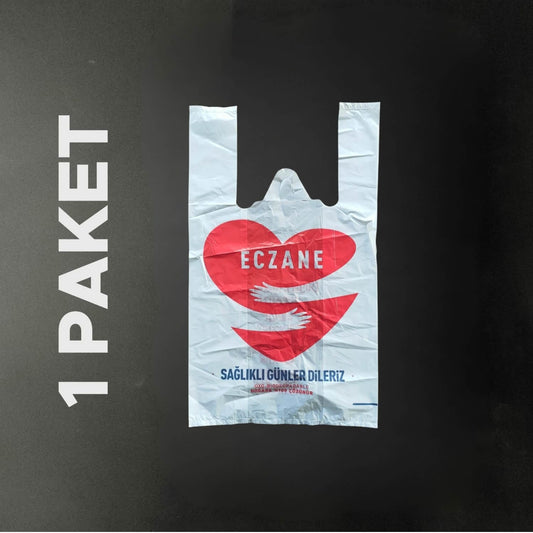 Atlet Eczane Poşeti 23+07x40 – Küçük Boy 1 PAKET (Toplam 200 Adet Poşet)