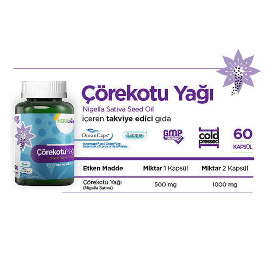 Herbasist Çörek Otu 60 Kapsül