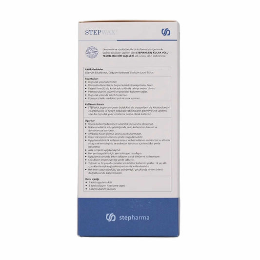 STEPWAX Dış Kulak Yolu Temizleme Kiti