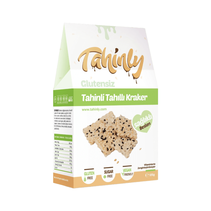 Tahinli Tahıllı Kraker GLUTENSİZ 120g
